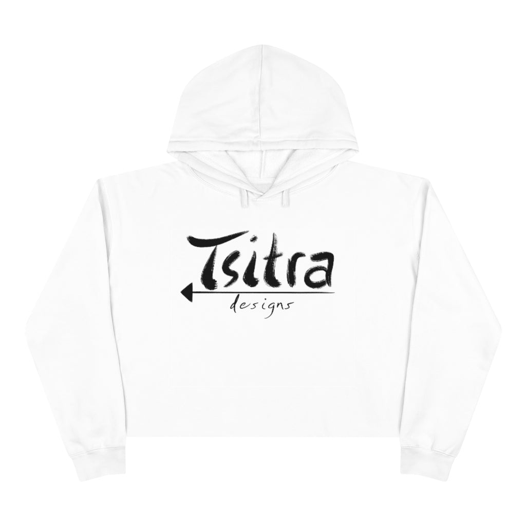 "Hamsa" Crop Hoodie