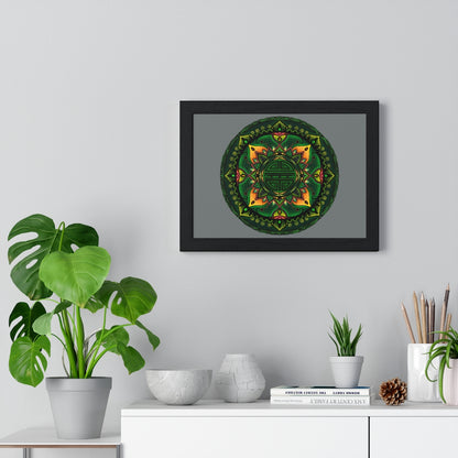 "Lucky Charm" Horizontal Print with Frame