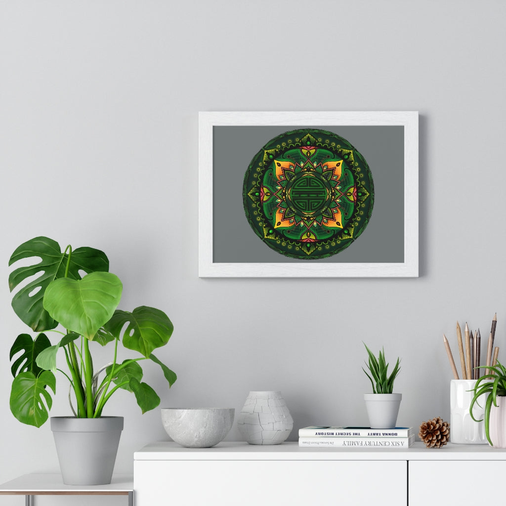 "Lucky Charm" Horizontal Print with Frame